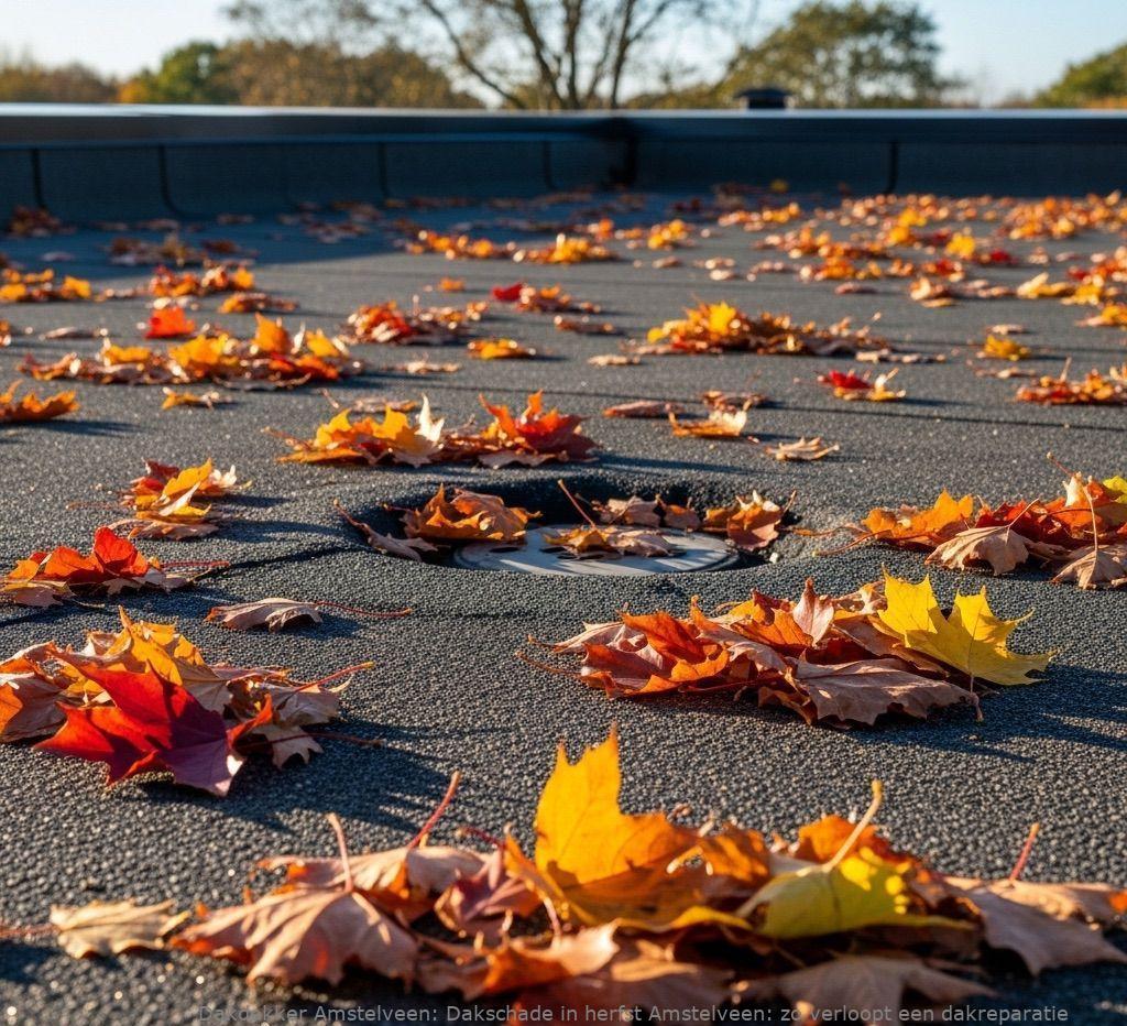 Dakschade In Herfst Amstelveen